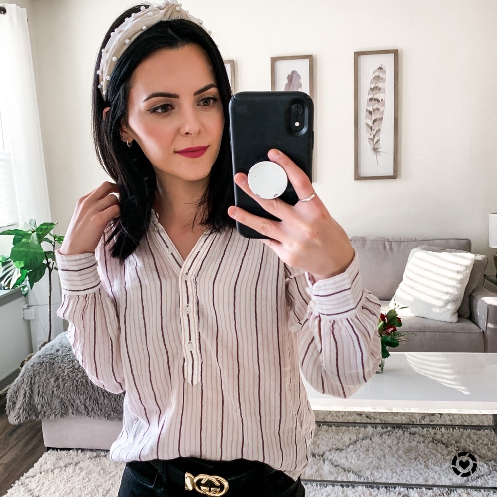 Abercrombie Striped top